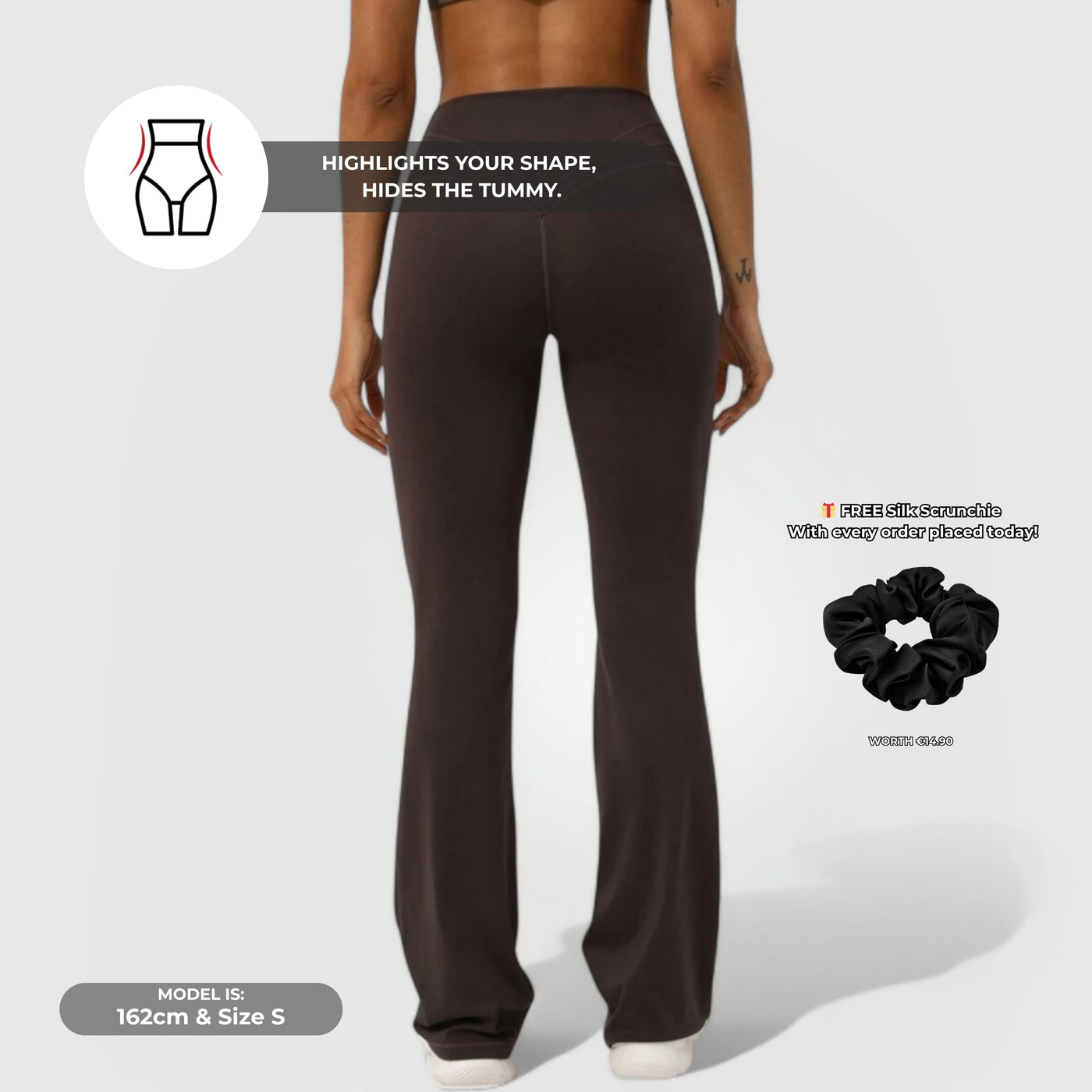 Everyday Flare Pants - Mokka