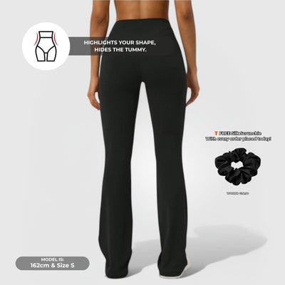 Everyday Flare Pants - Musta