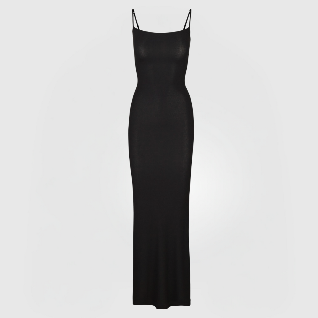 Sculpting Maxi Dress – Musta