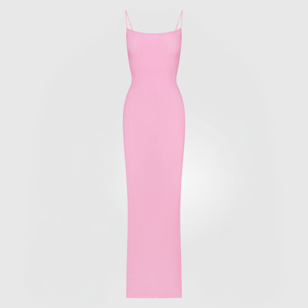 Sculpting Maxi Dress - Pinkki
