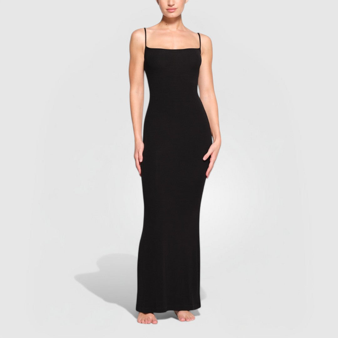 Sculpting Maxi Dress – Musta