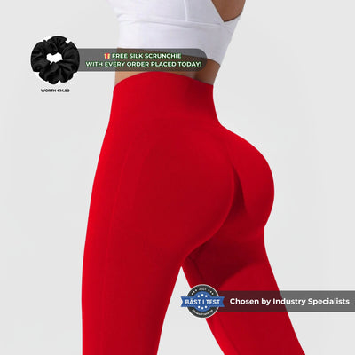 FLEXFORM™ Seamless Leggings - Punainen V1