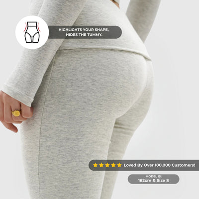 CloudKnit™ Flare Leggings - Harmaa