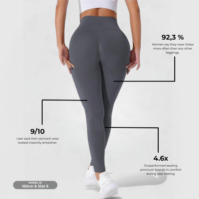 FLEXFORM™ Seamless Leggings - Harmaa V1