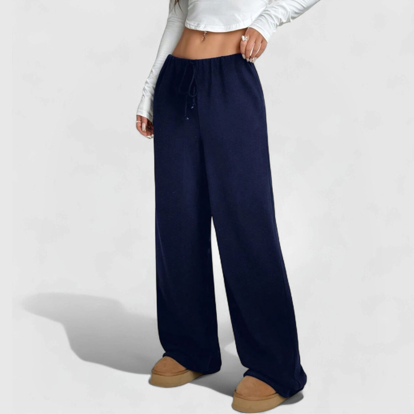 Cozy Fleece Joggers - Sininen